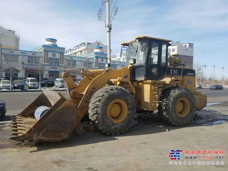 内蒙古出售转让二手4000小时2010年厦工XG955III装载机