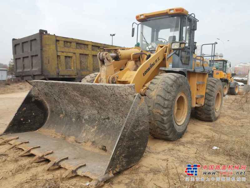 陕西出售转让二手5000小时2009年龙工LG855B装载机
