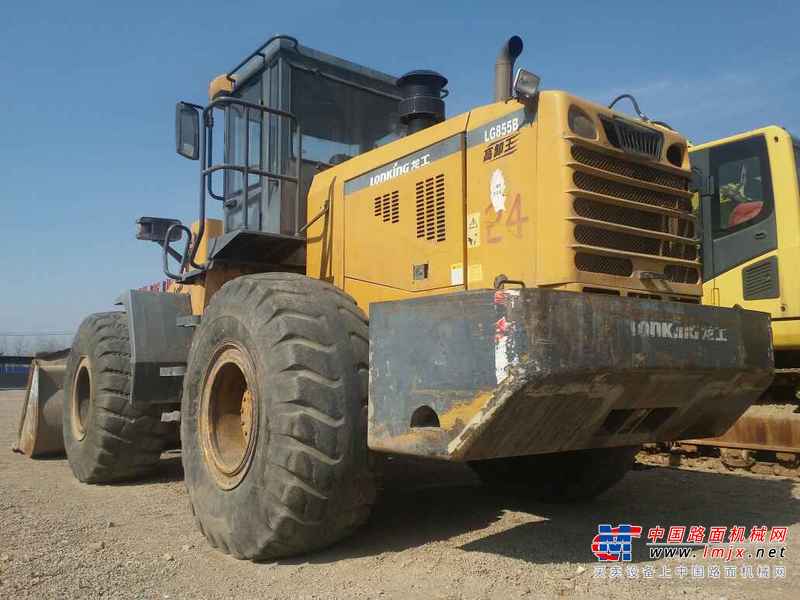 陕西出售转让二手4008小时2011年龙工LG855B装载机