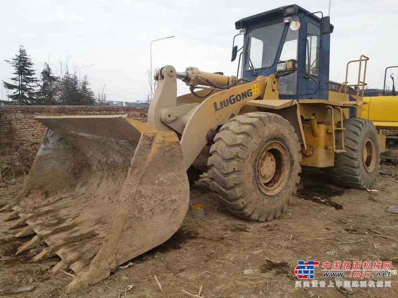 陕西出售转让二手6000小时2008年柳工CLG856装载机