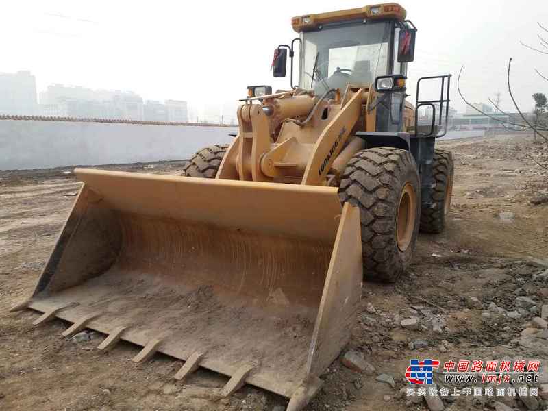 陕西出售转让二手3000小时2015年龙工LG855D装载机
