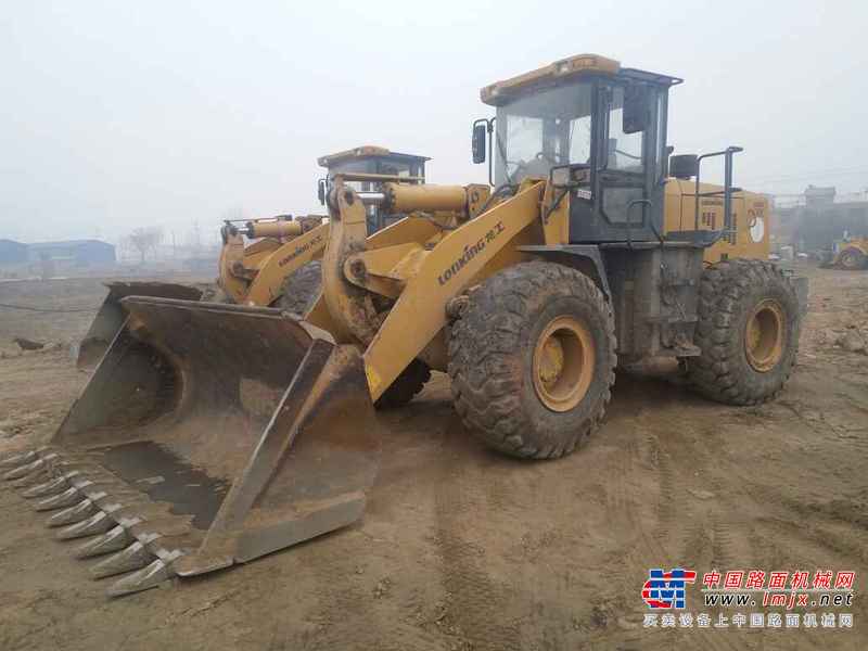 陕西出售转让二手1700小时2013年龙工LG855D装载机