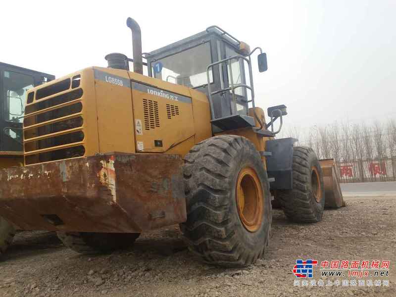陕西出售转让二手3800小时2009年龙工LG855B装载机