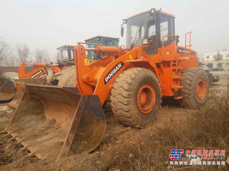 陕西出售转让二手3100小时2013年斗山DL503装载机