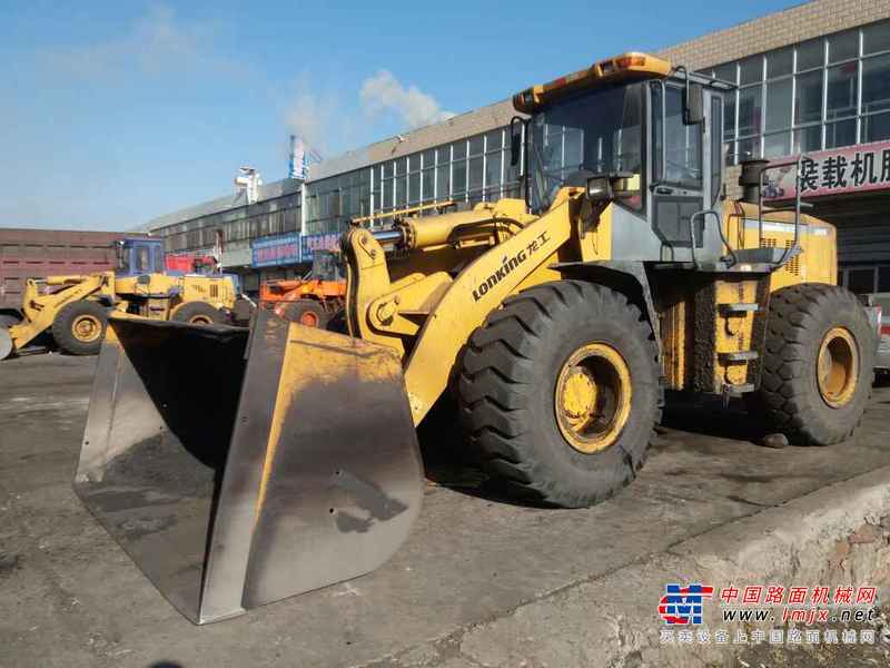 陕西出售转让二手5000小时2009年龙工LG855B装载机