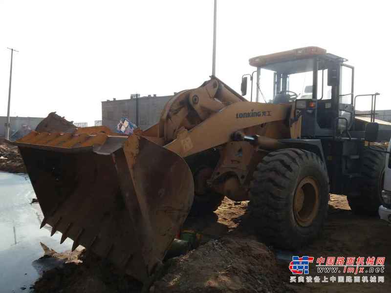 陕西出售转让二手1000小时2014年龙工LG855D装载机