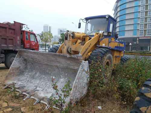 陕西出售转让二手10000小时2009年龙工LG855装载机