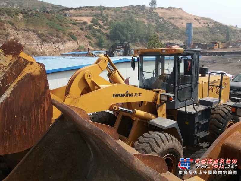 陕西出售转让二手3000小时2014年龙工LG855D装载机