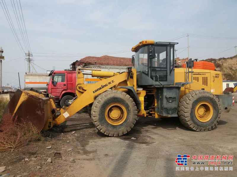 陕西出售转让二手3000小时2014年龙工LG855D装载机