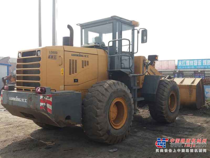 陕西出售转让二手3000小时2014年龙工LG855D装载机