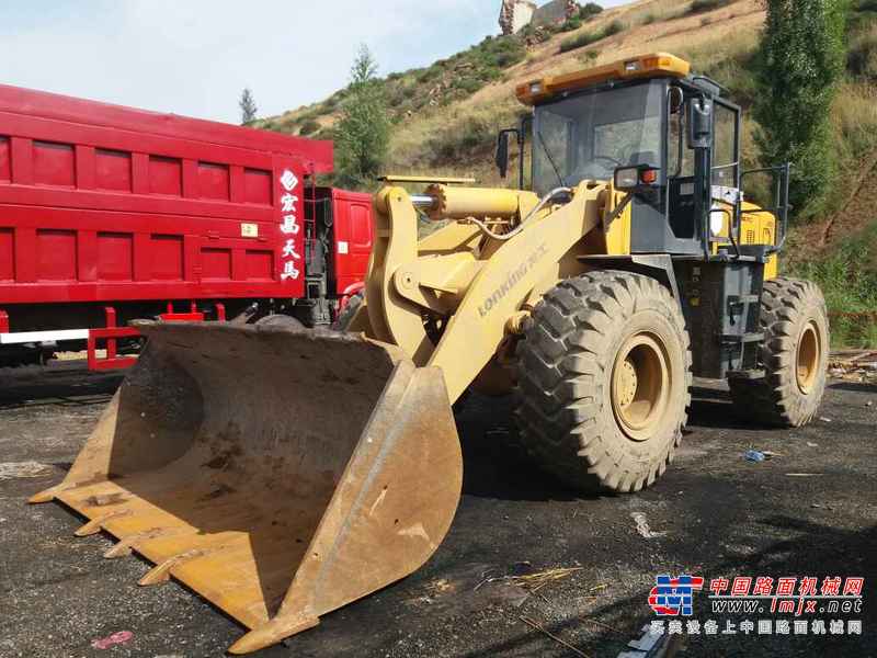 陕西出售转让二手1000小时2015年龙工LG855D装载机