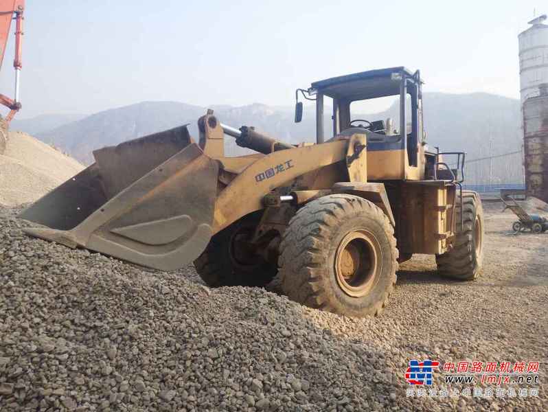 山西出售转让二手4000小时2009年龙工LG855装载机