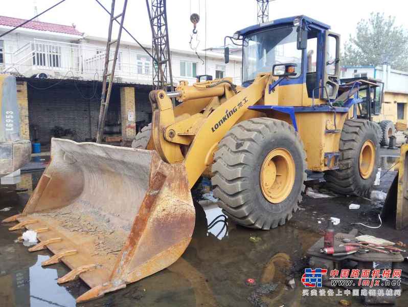 山西出售转让二手4500小时2010年龙工LG855装载机