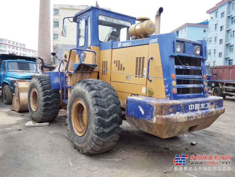 山西出售转让二手4300小时2008年龙工LG855装载机