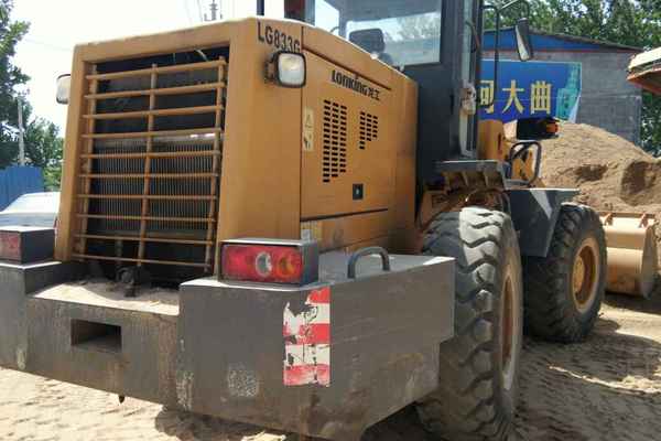 河南出售转让二手1000小时2015年龙工LG833G装载机