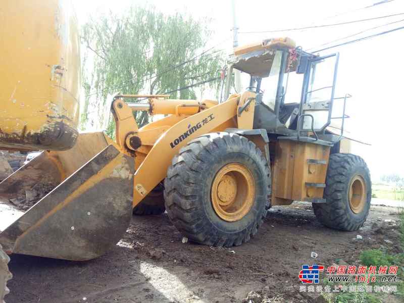 陕西出售转让二手5600小时2010年龙工LG855B装载机