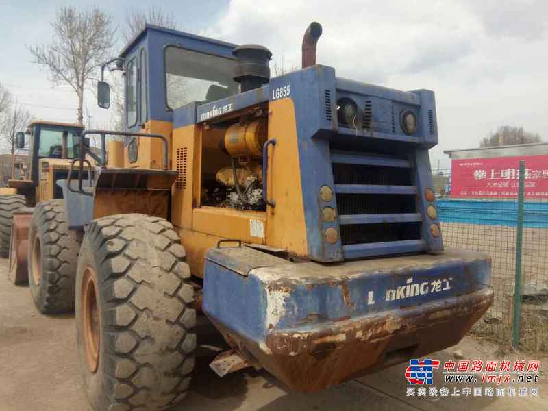 山西出售转让二手2400小时2009年龙工LG855装载机