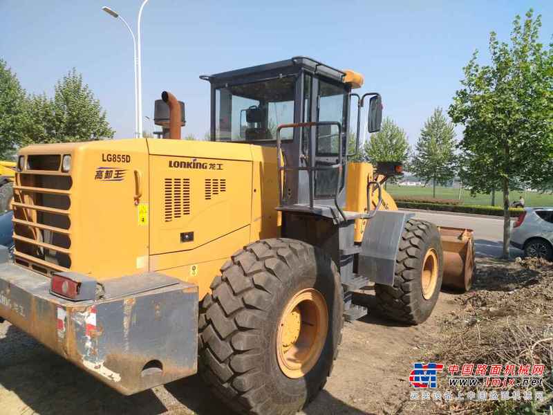 山东出售转让二手3000小时2015年龙工LG855D装载机