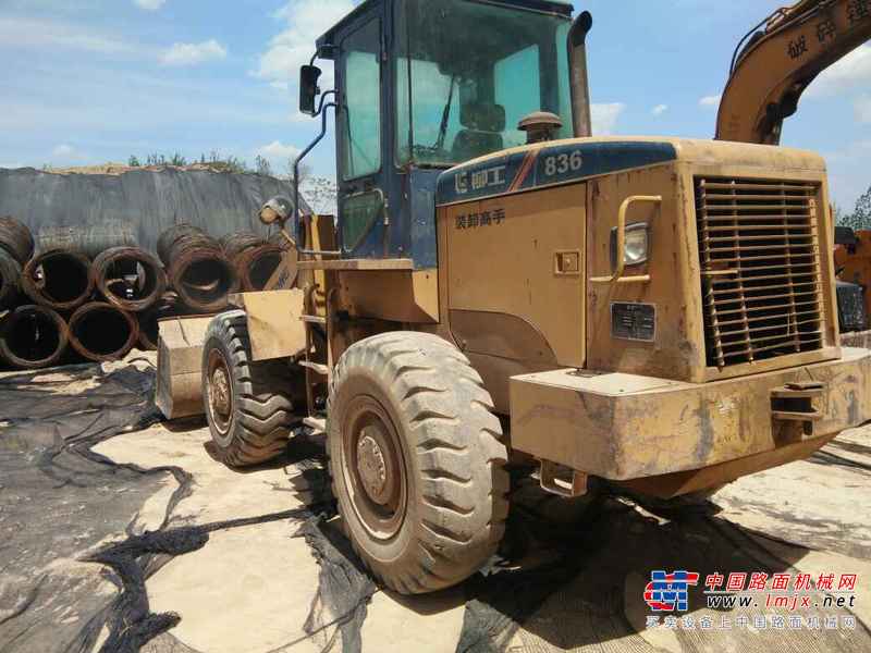 河南出售转让二手1000小时2009年柳工CLG836装载机
