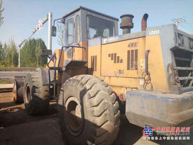 山东出售转让二手5000小时2009年龙工LG855装载机