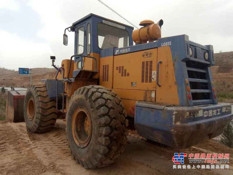 山西出售转让二手8000小时2009年龙工LG855装载机