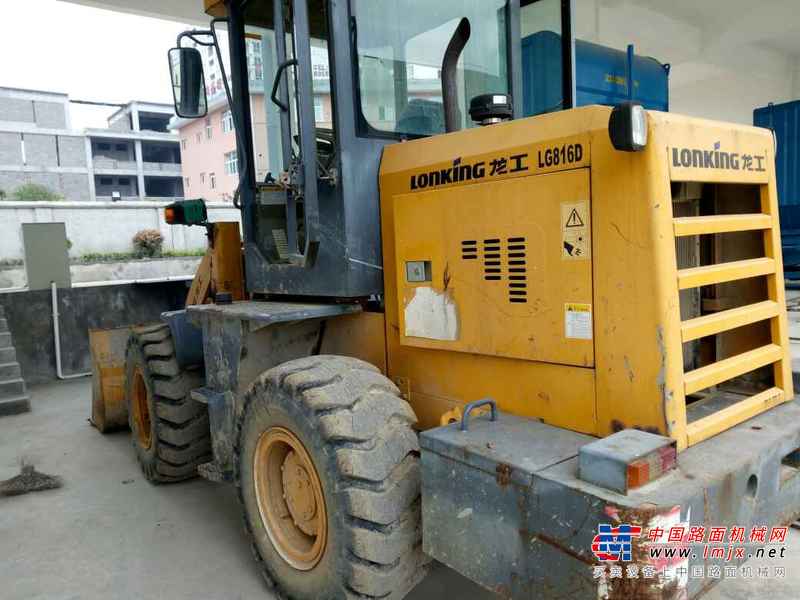 贵州出售转让二手5000小时2013年龙工LG816装载机