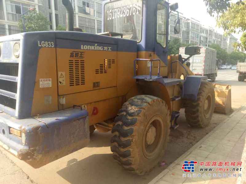江西出售转让二手12500小时2005年龙工LG833装载机