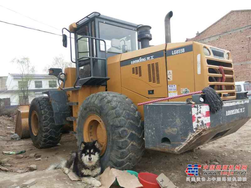 陕西出售转让二手3000小时2011年龙工LG855B装载机