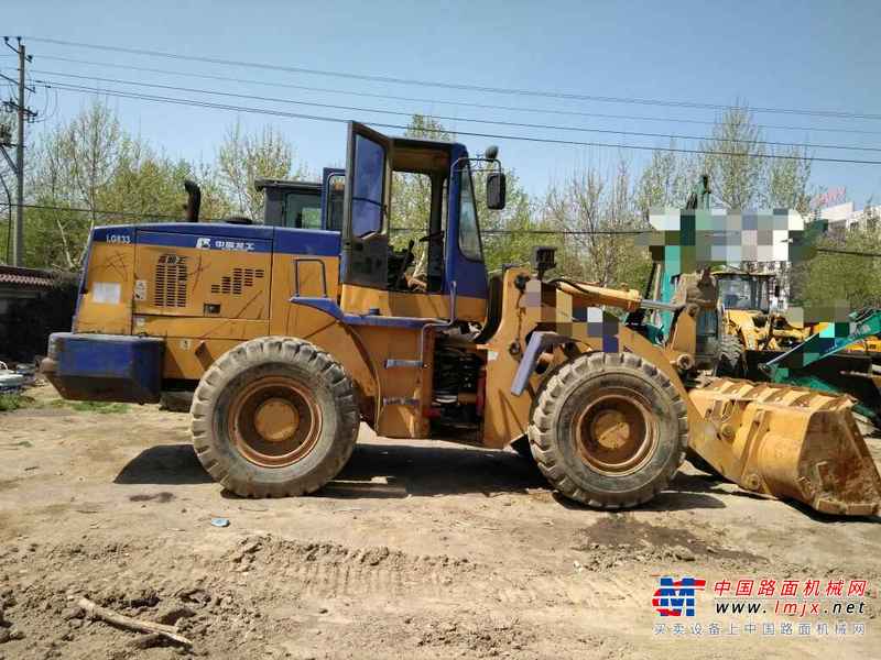 河北出售转让二手8000小时2008年龙工LG833装载机
