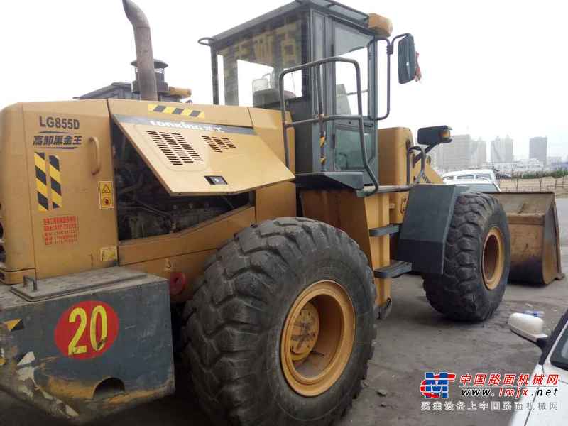 内蒙古出售转让二手7000小时2011年龙工LG855D装载机