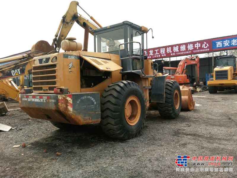 陕西出售转让二手6000小时2009年龙工LG50C装载机