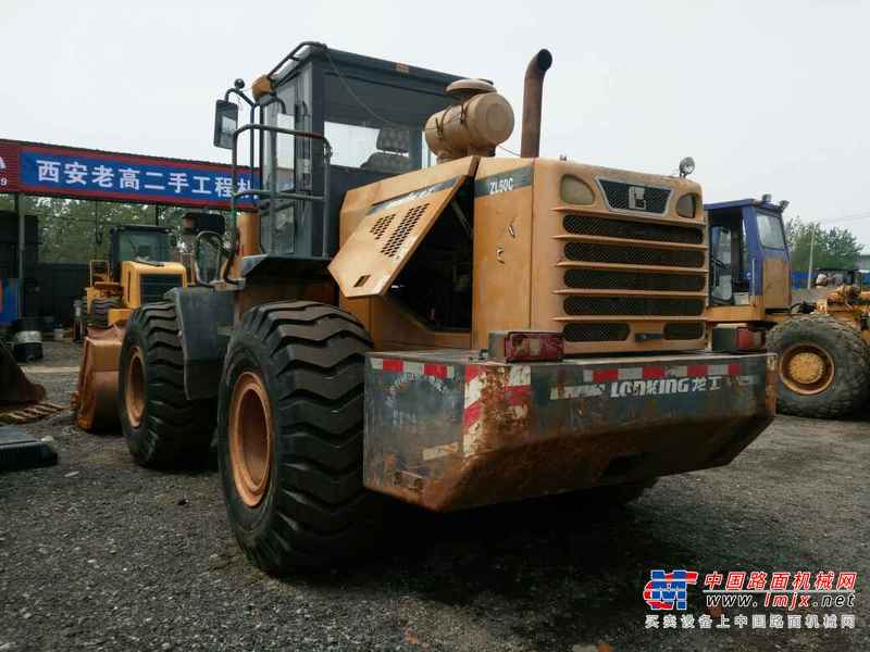 陕西出售转让二手6000小时2009年龙工LG50C装载机