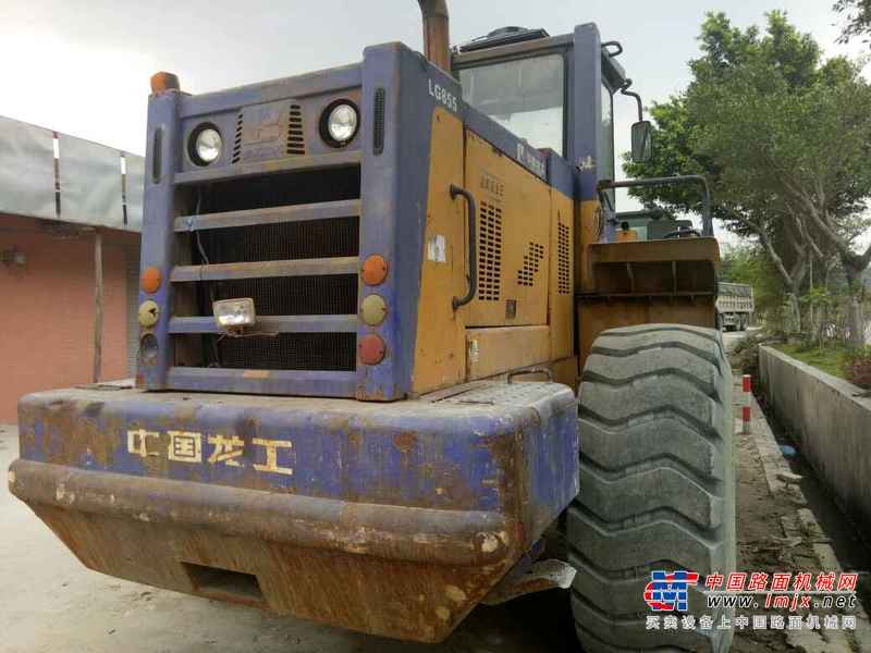 广东出售转让二手4500小时2010年龙工LG855装载机