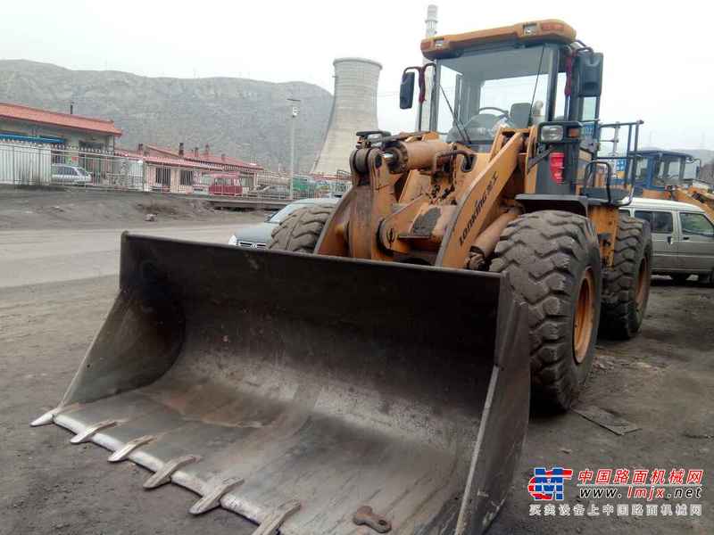 山西出售转让二手8000小时2014年龙工LG855D装载机