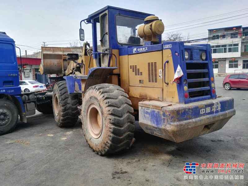 山西出售转让二手5000小时2010年龙工LG853装载机