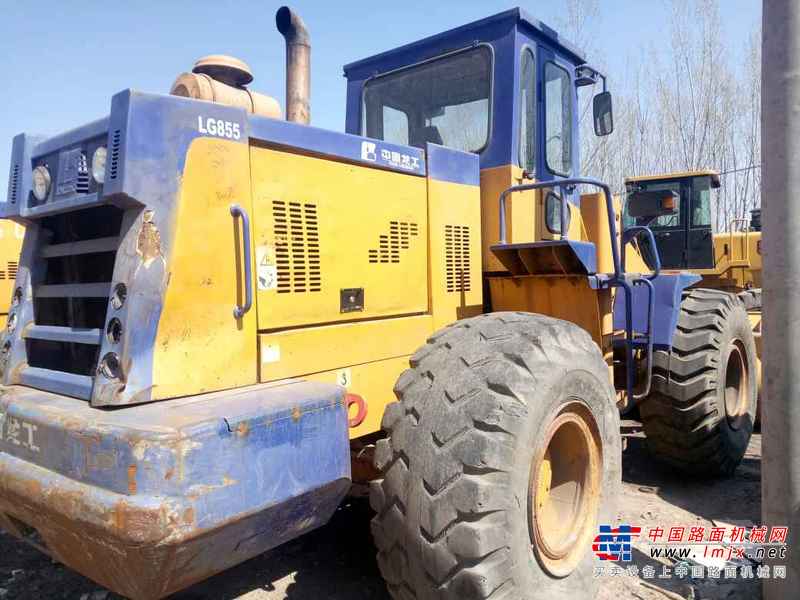 山西出售转让二手1500小时2008年龙工LG855装载机