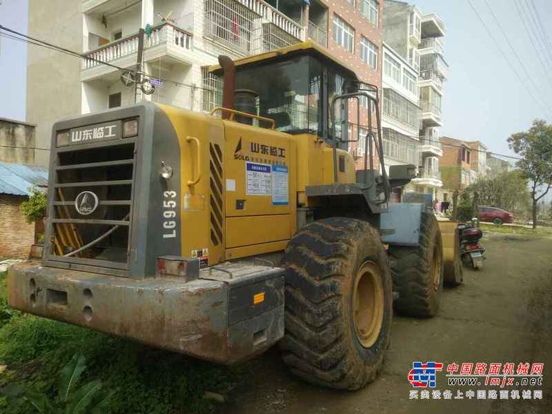 湖北出售转让二手5400小时2010年临工LG953装载机