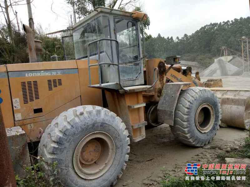 广东出售转让二手6100小时2010年龙工LG855B装载机