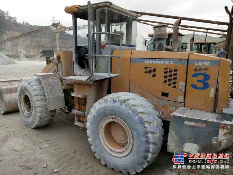 广东出售转让二手6100小时2010年龙工LG855B装载机