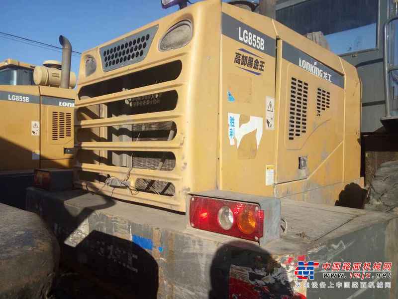 内蒙古出售转让二手9000小时2011年龙工LG855B装载机