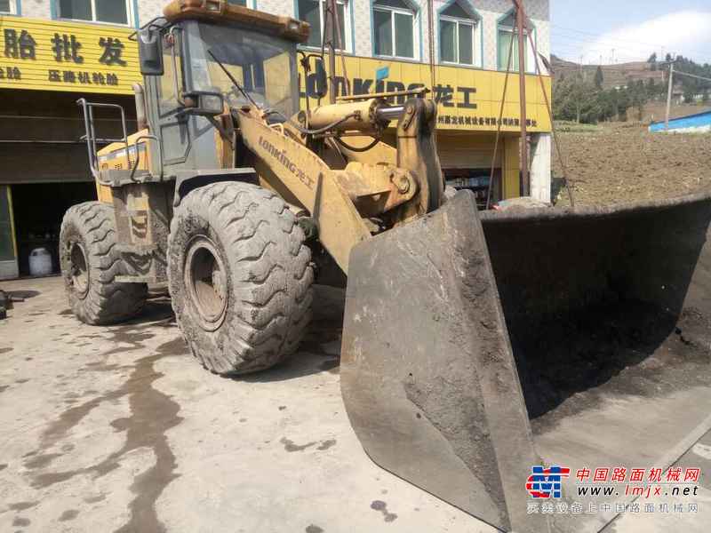 贵州出售转让二手3500小时2013年龙工LG855D装载机