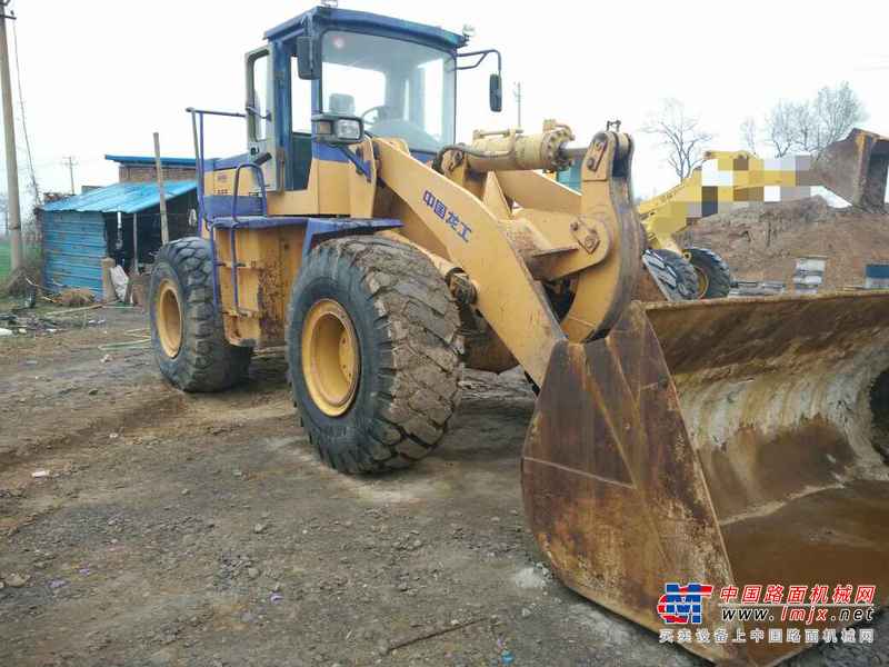 山西出售转让二手3200小时2007年龙工LG855B装载机