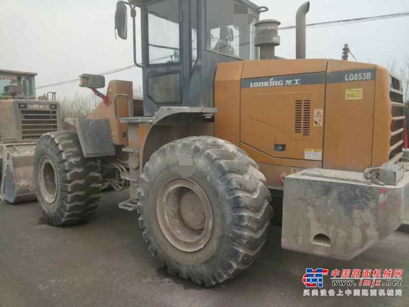 山东出售转让二手3000小时2011年龙工LG853B装载机