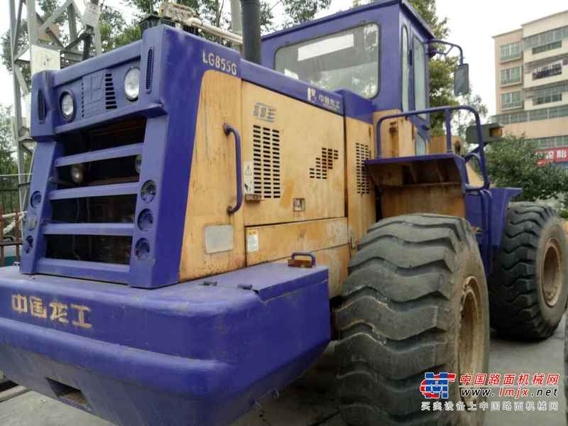 广东出售转让二手3760小时2009年龙工LG855装载机