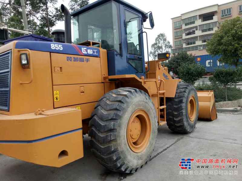 广东出售转让二手4000小时2009年柳工CLG855装载机