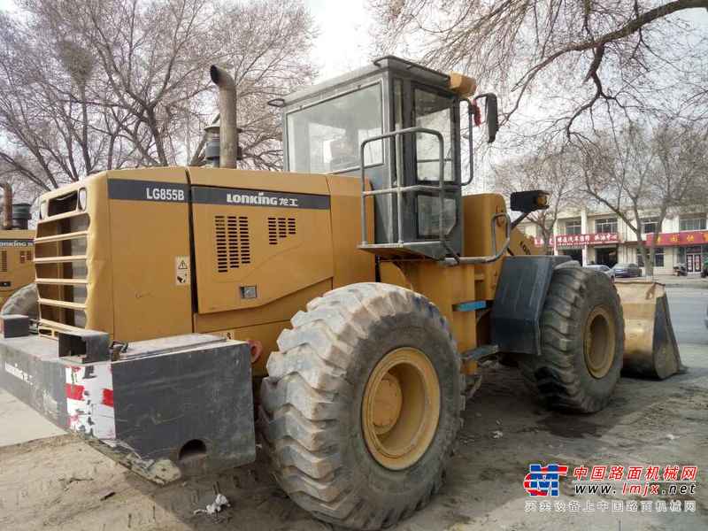 宁夏出售转让二手8000小时2012年龙工LG855B装载机