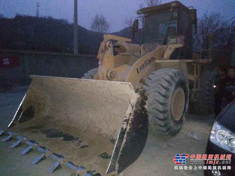 陕西出售转让二手3000小时2013年柳工CLG856装载机