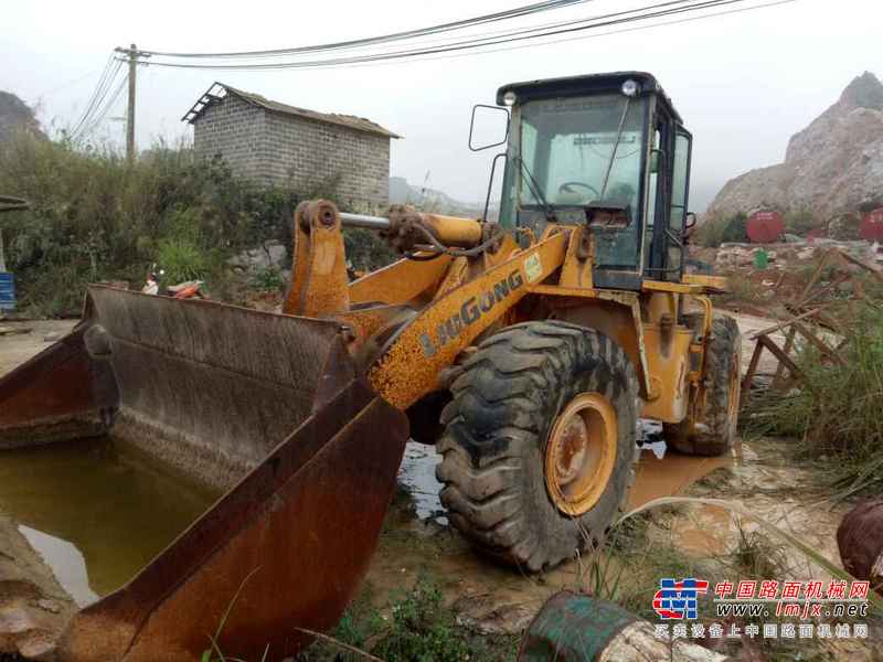广西出售转让二手5648小时2008年柳工CLG856装载机