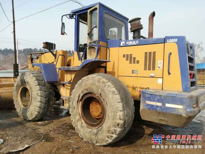 辽宁出售转让二手5000小时2008年龙工LG850装载机