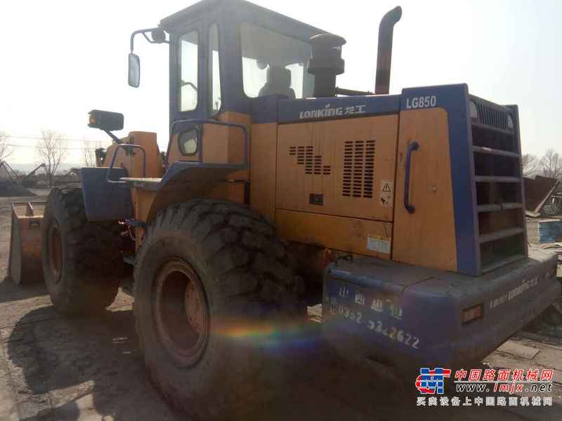 山西出售转让二手8000小时2011年龙工LG850装载机